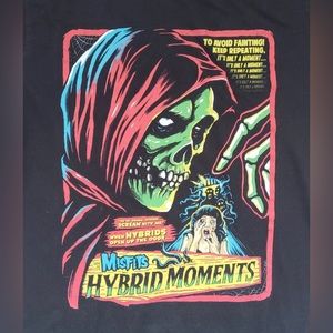 MISFITS Hybrid Moments Band / Concert Black T-Shirt Adult Men's Size Med